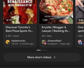 YouTube Shorts are climbing Google search pages