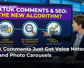 TikTok Comments Just Got Voice Notes, Polls and Photo Carousels