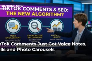 TikTok Comments Just Got Voice Notes, Polls and Photo Carousels